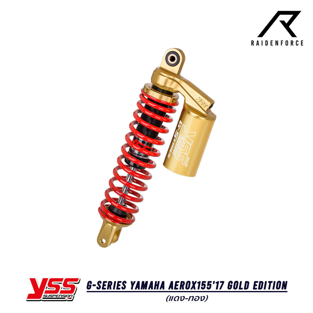 โช้ค YSS G-Series Yamaha Aerox155'17 Gold Edition สี แดง/ทอง