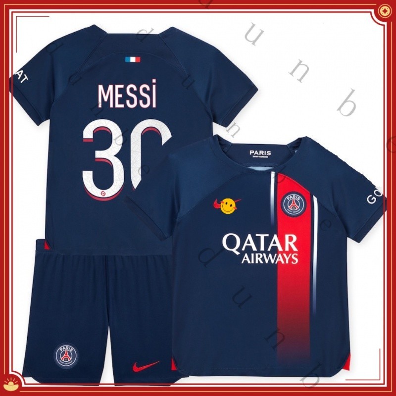23/24 PSG Children's Home Soccer Set Paris Jersey 2-13 Years Old