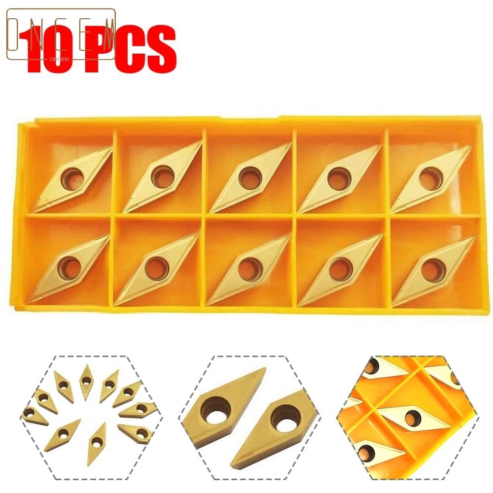 【Final Clear Out】Insert Carbide Inserts Fittings Golden Indexable Replacement Turning Tool