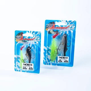 เหยื่อตกปลา LURE MASTER JUAD (จ้วด) แพ็ค 2 ตัวพร้อมตัวเบ็ด ขนาด 2.5 / 3.5 นิ้ว