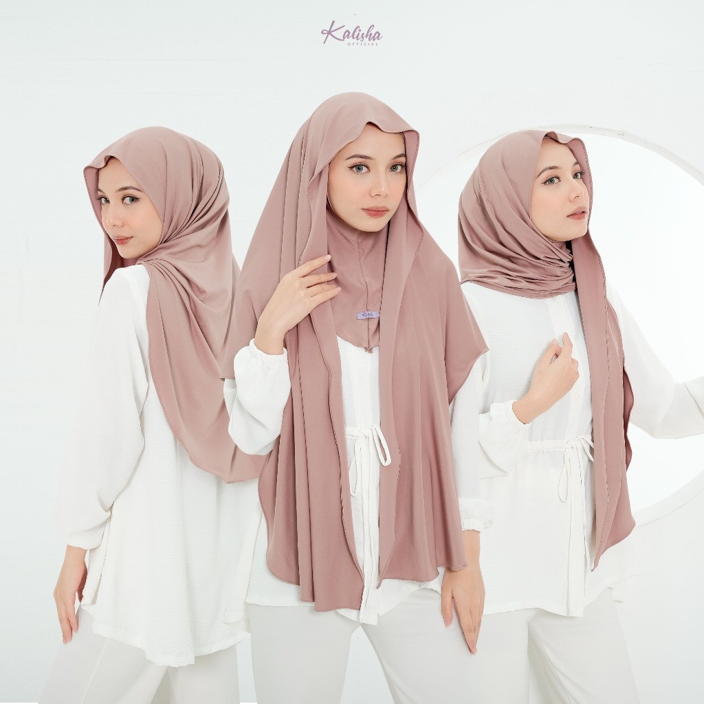 Instant Pashmina Oval Pashmina Veil Pashmina Jersey ภายในครอบคลุมคอ Pashmina Oval Melted