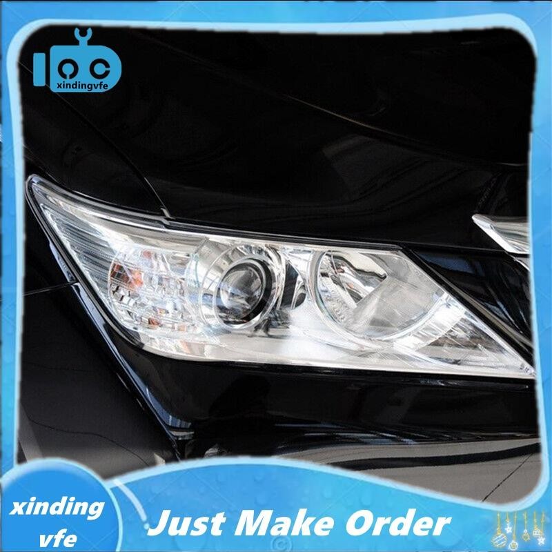 ^Star ^ สําหรับ Toyota Camry 2012 2013 2014 รถด ้ านหน ้ าไฟหน ้ าฝาครอบโคมไฟหมวกไฟหน ้ าอุปกรณ ์ เสริมเชลล ์ - รูปที่ 4