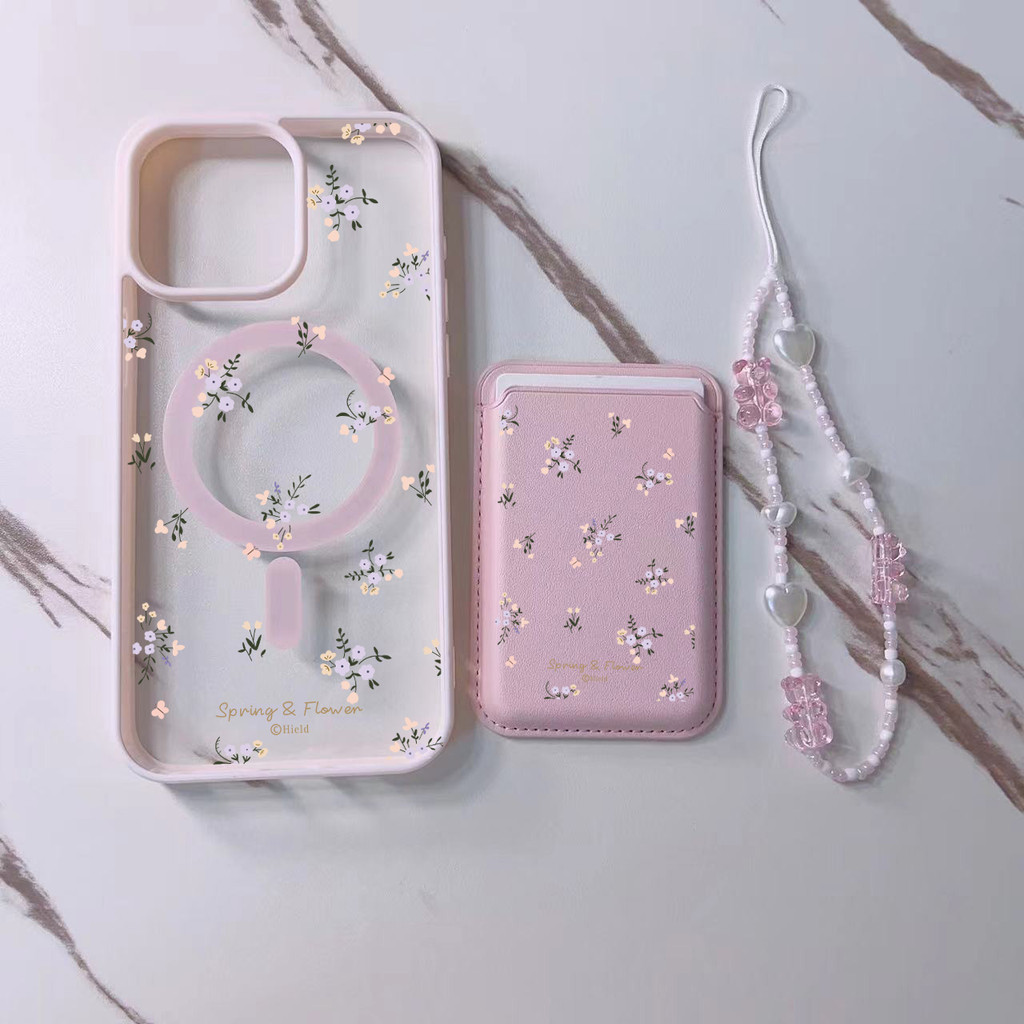 3pcs ดอกไม้น่ารักปลอกเหมาะสําหรับ Iphone 11promax 11 12promax X XR XSMAX 12 13 14 15 pro max ผู้หญิงปลอกฝาหลัง 14promax 15plus