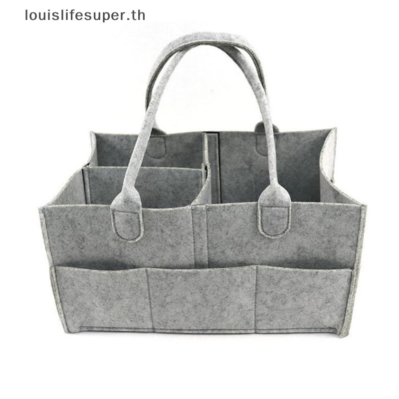 Lls ผ้าเช็ดทําความสะอาดผ้าอ้อมเด็กกระเป๋าแคดดี้ผ้าอ้อมเด็ก Organizer ตะกร้าเนอสเซอรี่ Durabl ร้อน