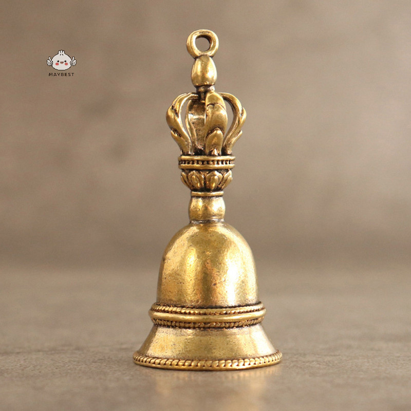 {maybest} Retro Copper Wind Chimes งานฝีมือทองเหลือง Die-casg Wind Chimes Bronze {TH}
