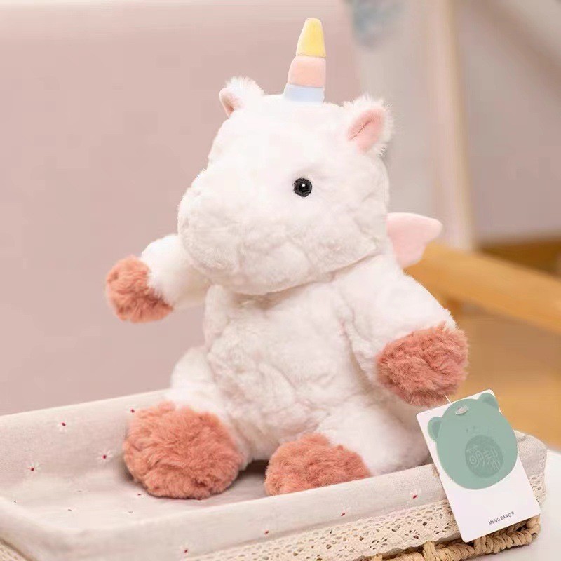 Soothing Unicorn ตุ๊กตาของเล่น Sleep Girly ตุ๊กตาของขวัญวันเกิด Unicorn ตุ๊กตาของเล่นนุ่ม