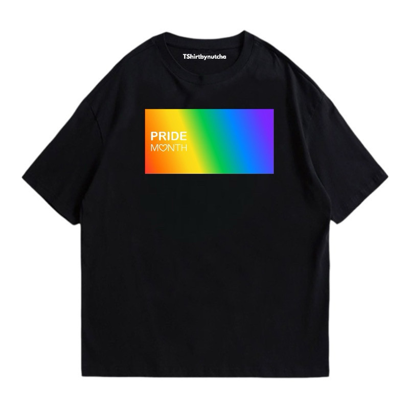【ใหม่】เสื้อยืด pride month “pride month box” 🌈