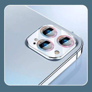 ฟิล์มกล้อง for iPhone 17 11 13 15 12 16 14 17 Pro 16 Pro Max 12 Mini 13 ฟิล์มกล้องไอโฟน ฟิล์มกระจก ฟิล์มเลนส์กลิตเตอร์
