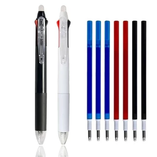 ปากกาลบได้ วูเป่ย 0.5 มม. 3 สีเติมปากกาหลากสี 3 ใน 1 เมจิกหมึกล้างทําความสะอาดได้จับปากกานักเรียน