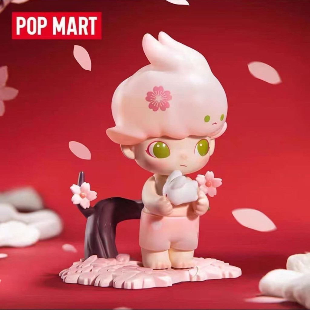ของแท ้ POPMART POPMART Sui Rabbit Series Mystery Box รูปตุ ๊ กตาสร ้ างสรรค ์ อินเทรนด ์ ของเล ่ นของขวัญ