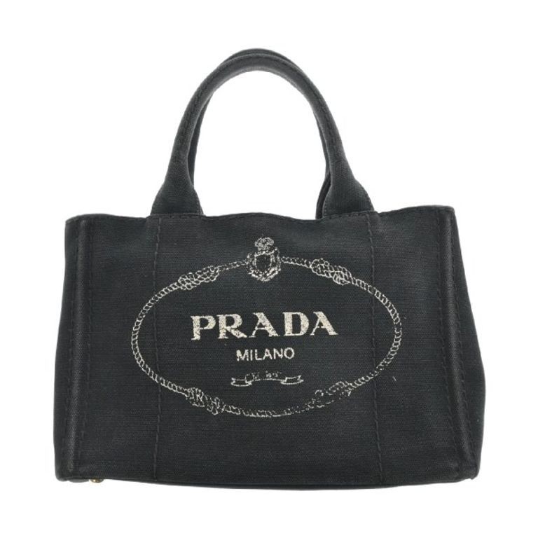 Prada Handbag Denim Black Women 's Direct from Japan Secondhand
