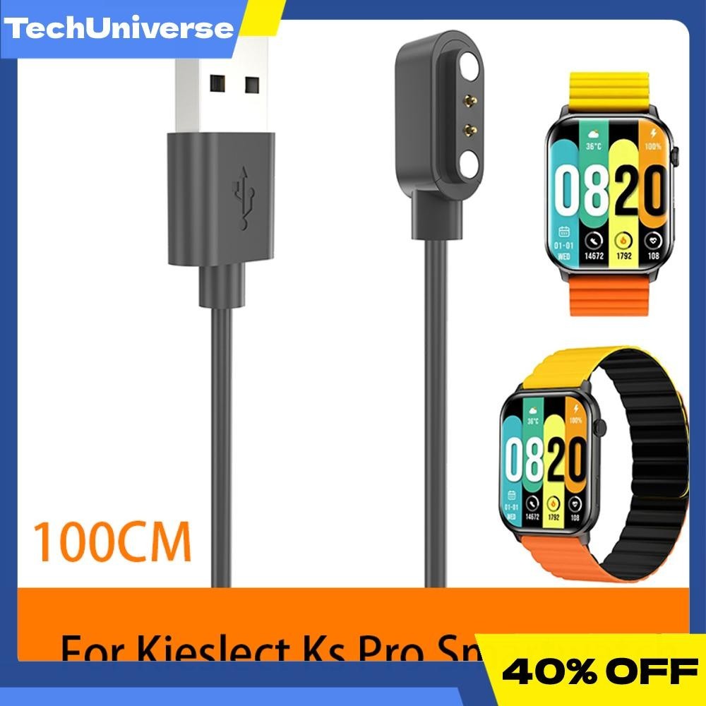 Magnetic Smart Watch สายชาร ์ จเปลี ่ ยน USB Charger เหมาะสําหรับ Kieslect Ks