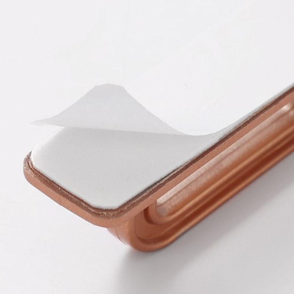 FARL ที่เก็บที่จับตู้เสื้อผ้า, ที่จับลิ้นชักแบบมีกาวในตัวอเนกประสงค์, วางพลาสติก มือจับประตูทนทาน ตู้หน้าต่าง - รูปที่ 4