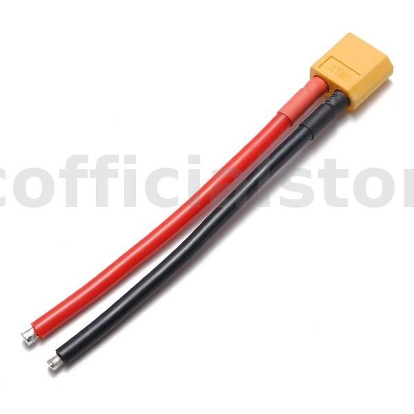 Xt60 ชายปลั ๊ ก 12AWG 10 ซม.สําหรับ RC Quadcopter Multirotor RC เฮลิคอปเตอร ์ DIY อุปกรณ ์ เสริมอะไห