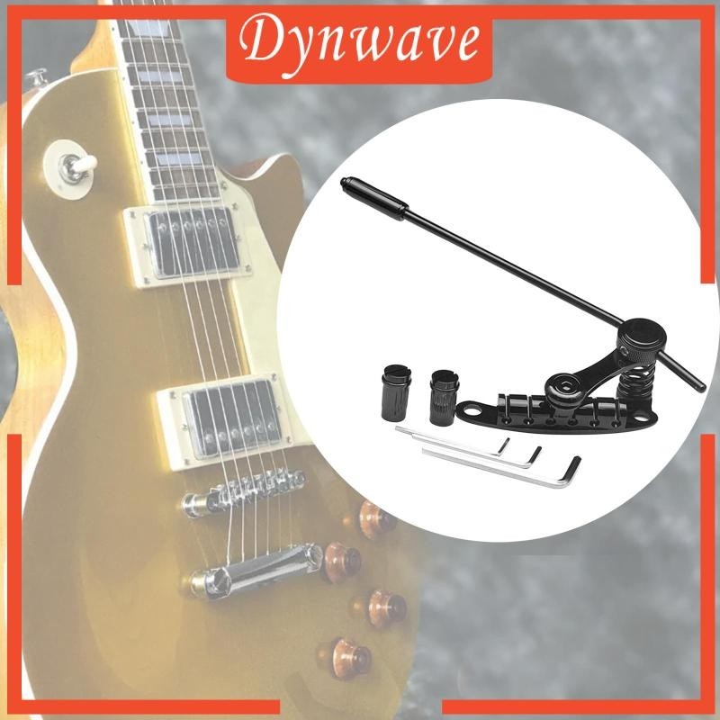 [Dynwave ] กีตาร ์ Tremolo Bridge, Metal Tailpiece, Tremolo Electric Guitar Bridge, สําหรับเปลี ่ ยน - รูปที่ 7