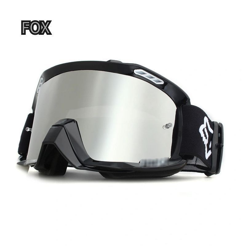Fox Goggles Outdoor Off-Road Racing หมวกกันน็อครถจักรยานยนต์อุปกรณ์เล่นสกีความเร็วลงWindproofแว่นตาสกีสีสันสดใส