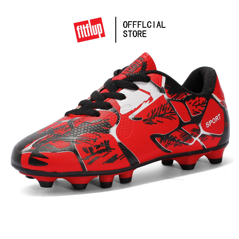 FitFlup Soccer Shoes รองเท้าฟุตบอล ใหม่ รองเท้าสตั๊ด รองเท้าฟุตบอลที่ราคาถูก สําหรับผู้ชาย ผู้หญิง กลางแจ้ง 31-43