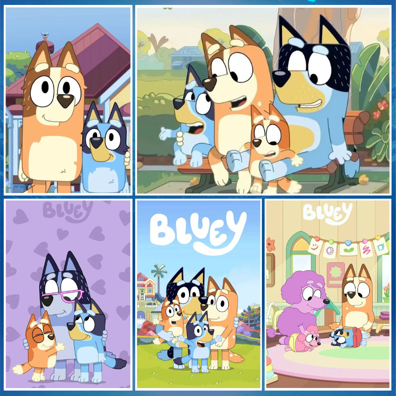 พร้อมส่ง 【Bluey】 Jigsaw Puzzle ไม้จิ๊กซอว์ 300-1000 ชิ้นจิ๊กซอว์เด็กจิ๊กซอว์ผู้ใหญ่จิ๊กซอว์พัฒนาสมองจิ๊กซอว์อะนิเมะชายหญิงจิ๊กซอว์ของขวัญวันเกิดจิ๊กซอว์