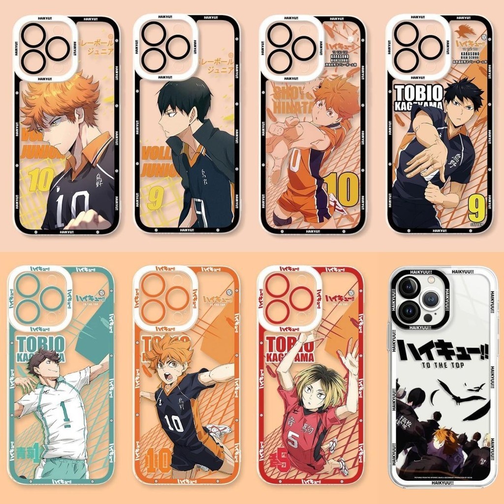 อะนิเมะวอลเลย ์ บอล Boy Haikyuu สําหรับ Samsung Galaxy A05 A05S A14 A15 A33 A73 A34 A35 A12 J7 Prime S23Ultra S20 แนวโน ้ มการ ์ ตูนซิลิโคนนุ ่ มโปร ่ งใสเคสโทรศัพท ์