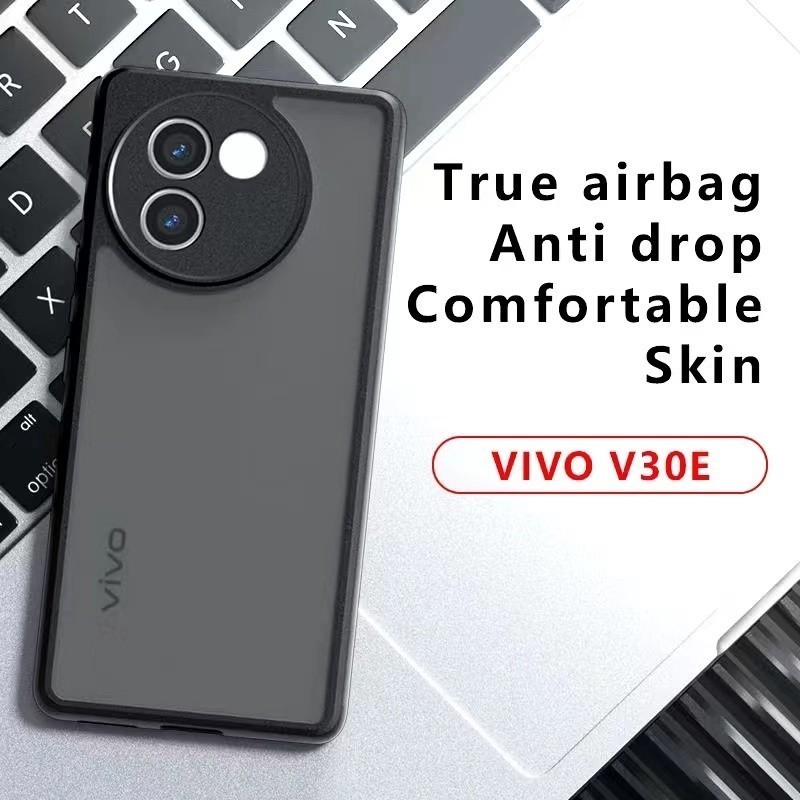 เคส ด้าน V30E TPU กันกระแทก สำหรับ Vivo V30 E V30Pro V21 5G V23 V23E V25 V27 V29 V29E Pro แบบนิ่ม For วีโว่ 025