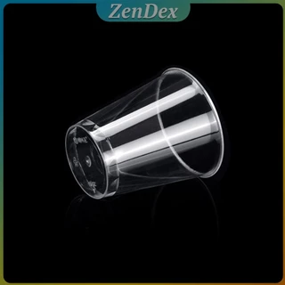 Z.D. 50ml/30ml แก้วน้ําพลาสติกใส ขนาดเล็ก แบบใช้แล้วทิ้ง 50 ชิ้น แก้วเปค Plastic cup