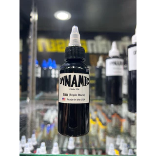 DYNAMIC TBK (Triple Black)ดำ3เท่า🇺🇸นำเข้าจาก อเมริกา Made in the USA 🇺🇸 หมึกแท้100%