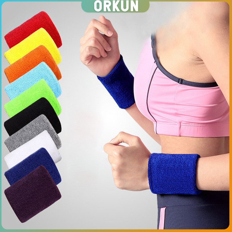 Orkun ปลอกรัดข้อมือซับเหงื่อ ปกป้องข้อมือของคุณ ทำให้คุณออกกำลังกายที่ดีขึ้น sport wristband
