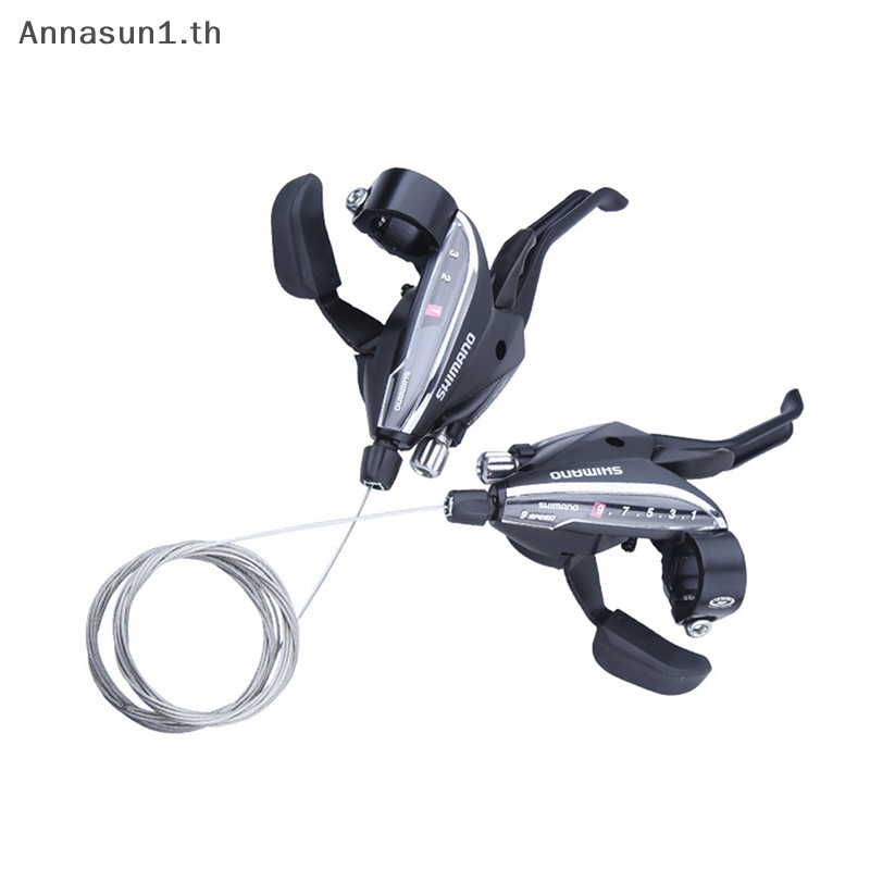 Annasun EF65 จักรยานเสือภูเขาจักรยานอลูมิเนียม 3X9 ซ้ายขวาความเร็ว Trigger Shifter เบรค Derailleur ชุดอุปกรณ์จักรยาน TH