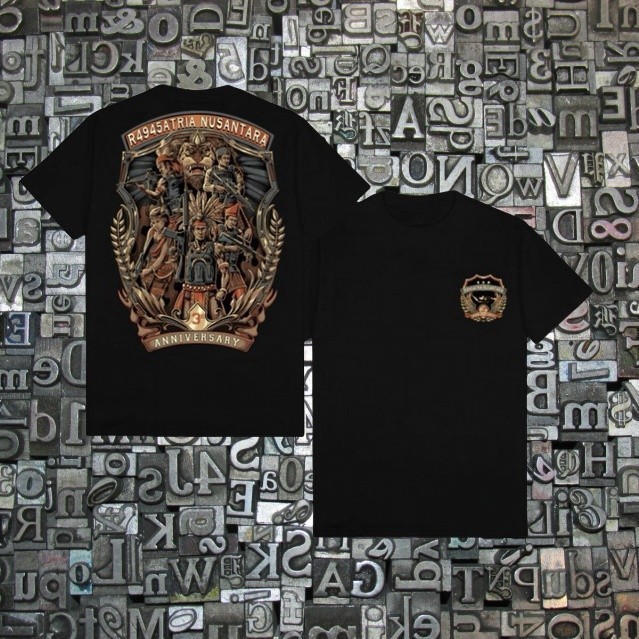 RAGASATRIA 3RD ANNIVERSARY UNISEX เสื้อยืดสําหรับผู้ชายและผู้หญิง