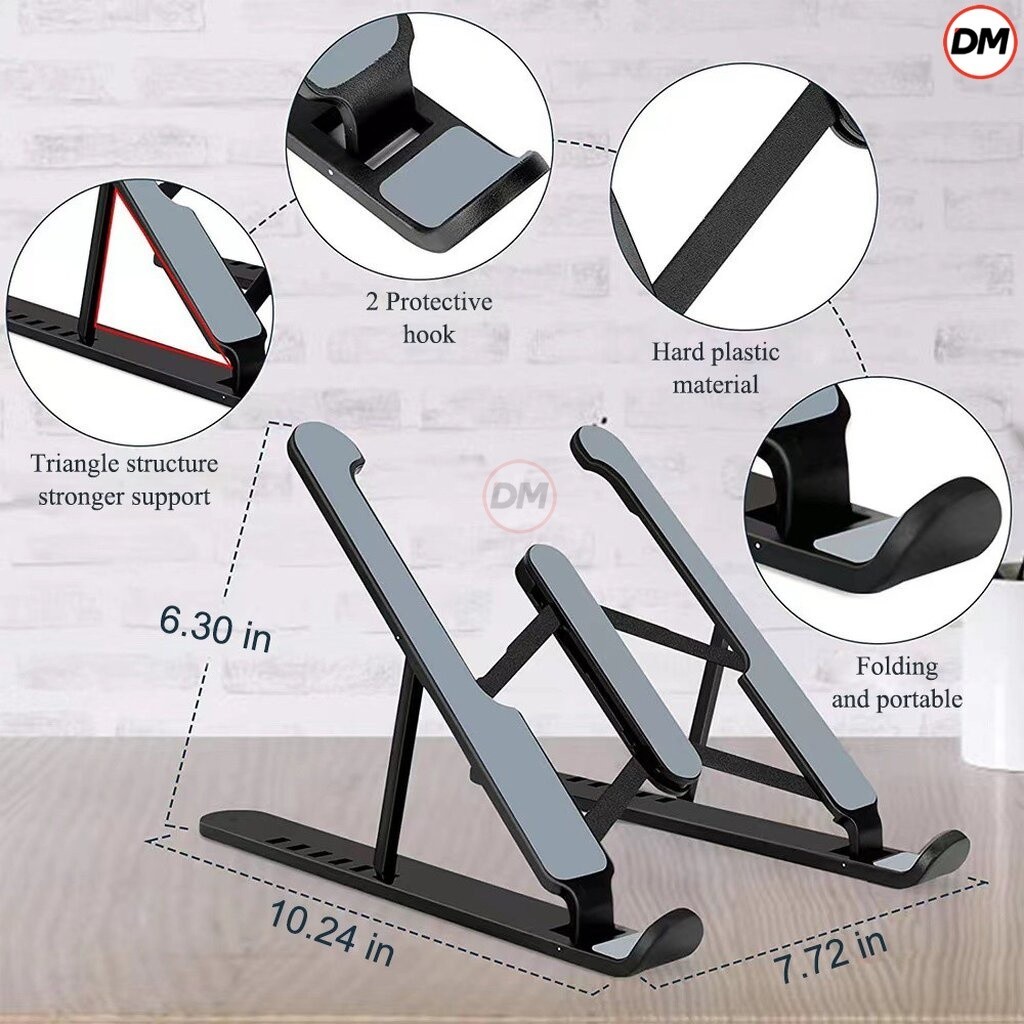 🚀ส่งเร็ว🚀 OKER C-12 PINK CREATIVE LAPTOP STAND COOLING PAD ขาตั้งแล็ปท็อปแบบพกพา รับประกัน 1ปี
