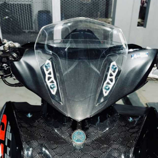 Aerox Visor Garnish Sweetener Windshield Variation วัสดุอะคริลิค