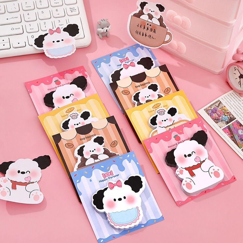 คาอุส‌ บันทึกย่อ 30แผ่น, แผ่นจดบันทึกลูกสุนัขการ์ตูน, วางแผนเครื่องเขียน น่ารัก - รูปที่ 3