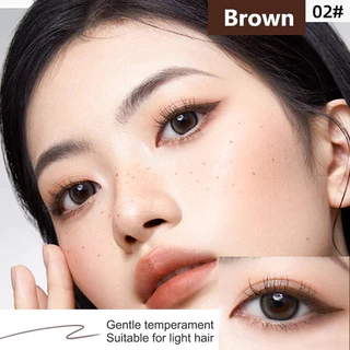 GECOMO อายไลเนอร์เนื้อเจลครีม(203030) กันน้ํา ติดทนนาน กันเปื้อน สําหรับแต่งหน้า พร้อมแปรงอายไลเนอร์