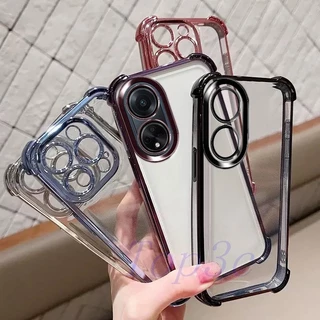 เคส OPPO A98 5G เคสโทรศัพท์ใสป้องกันการตกสี่มุม SJDK