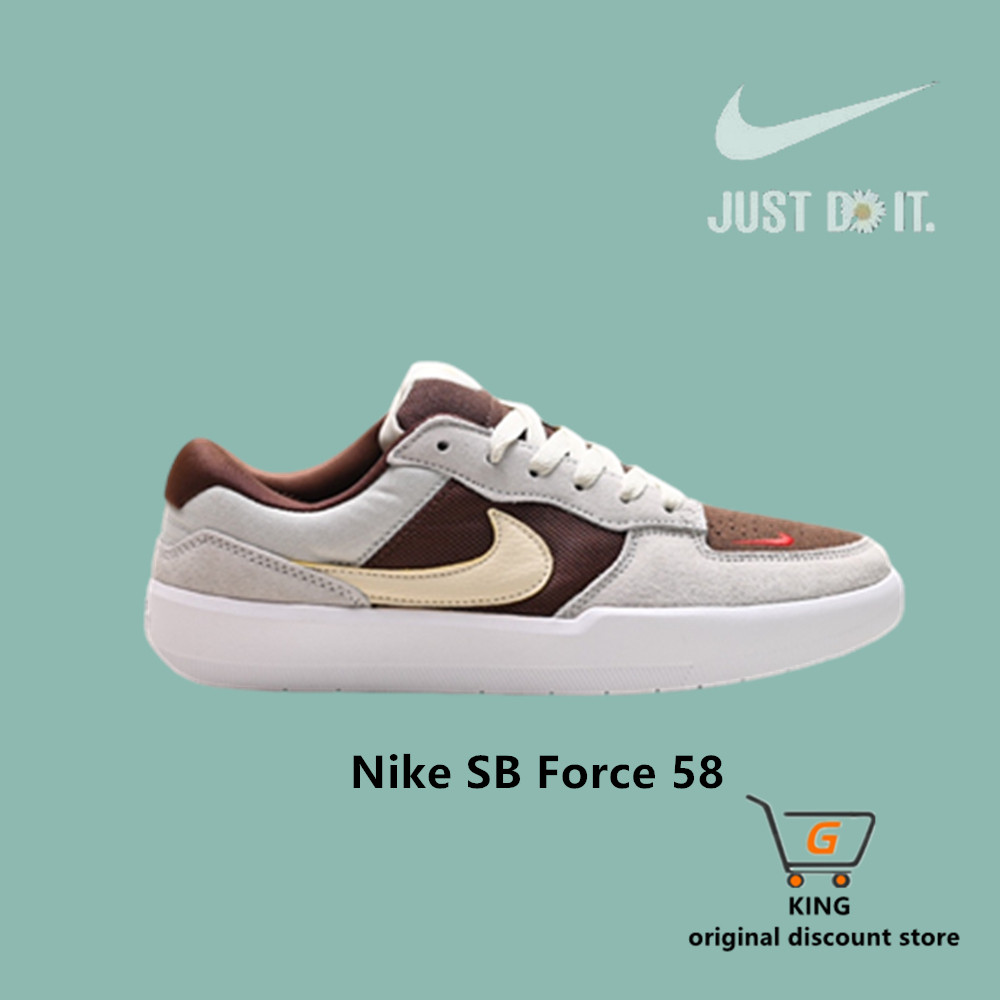 NK SB Force 58รองเท้ากีฬาลำลองส้นเตี้ยสุดคลาสสิกรองเท้ากระดาน satile 005