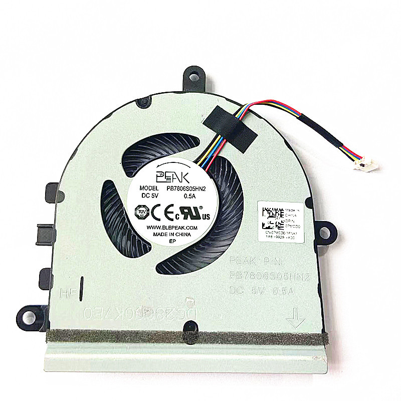 เปลี่ยนพัดลมระบายความร้อน CPU สําหรับ Dell inspiron 15 3501 3505 3533 3583 3585 3593 3595 15 3505 35
