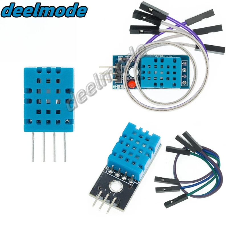 Dht11 โมดูลเซนเซอร์อุณหภูมิและความชื้นดิจิทัล DHT11 สําหรับ Arduino