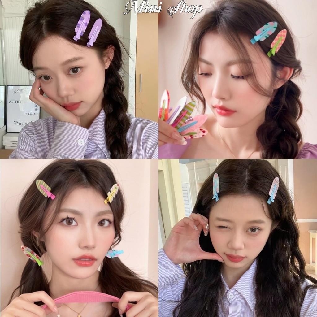 Mini shop🌸พร้อมส่ง🌸(VO-5)กิ๊บติดผม ลายนําผล ไม้น่ารักน่ารัก ไร้รอยต่อ สําหรับผู้หญิง