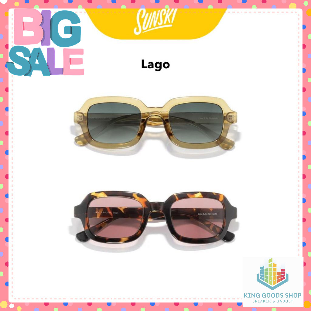 [SUNSKI] Lago แว่นตากันแดด รักษ์โลก ดีต่อคุณ และดีต่อโลก รุ่น Lago