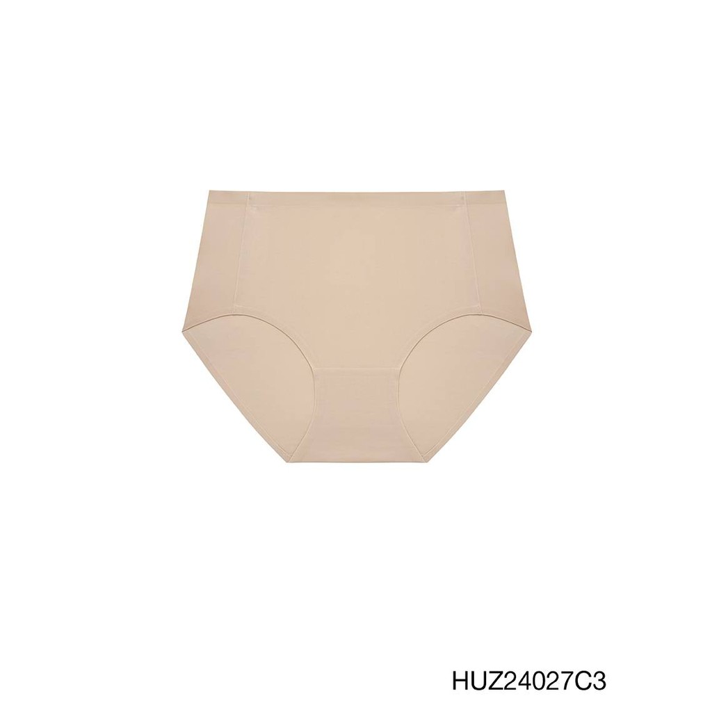 Sabina Habpy Panty  กางเกงในทรงเอวสูงปานกลาง รหัส HUZ24027C3 - สีเนื้อเข้ม