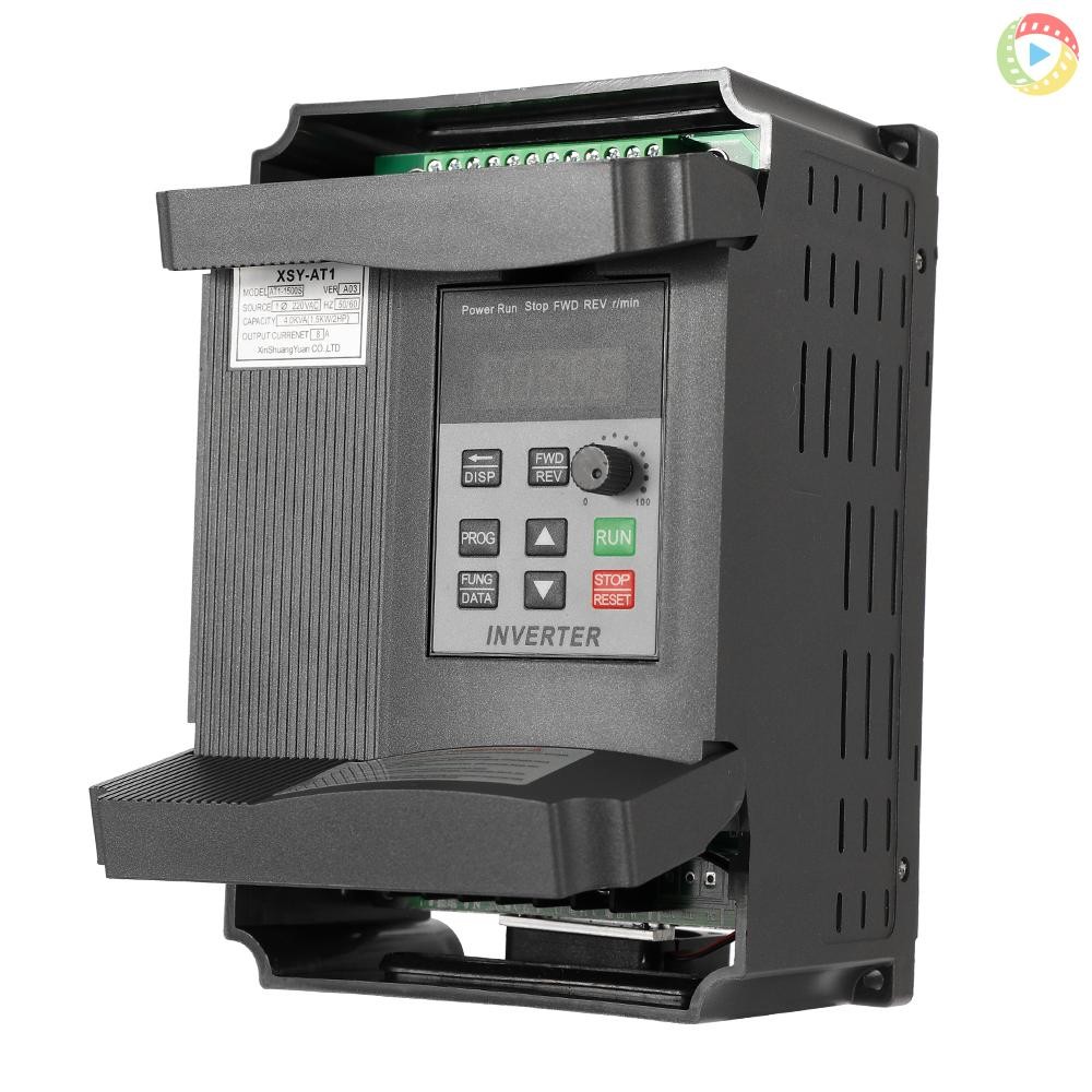 Universal VFD ความถี่ควบคุมความเร็ว 2.2KW 12A 220 V AC มอเตอร์ไดรฟ์เดี่ยว-Phase In Three-Phase Out V
