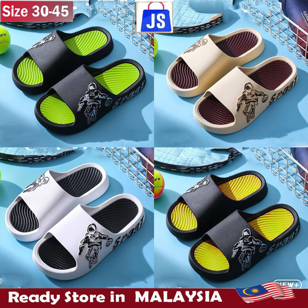 Js Sport Fashion Sandal / Lelaki รองเท้าแตะ Anti Slip Basketball / Selipar budak lelaki ไซส์ 30-44