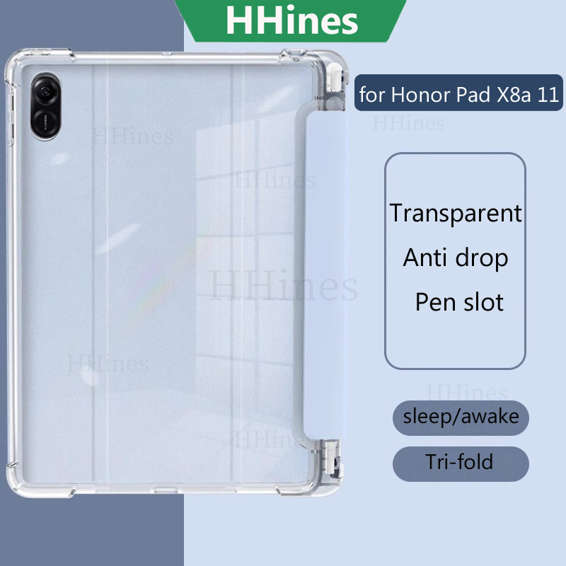 HHines สําหรับ Honor Pad X8a NDL-W09 11 นิ้ว 2024 X8a V9 11.5 X9 X8 X8 Lite V8 V7 Pro MagicPad 2 GT 