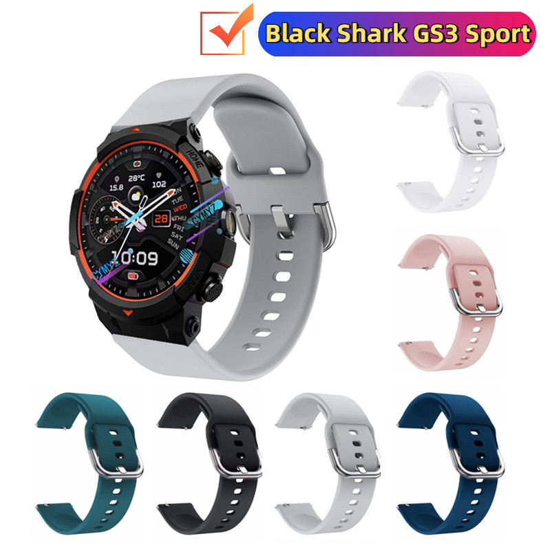 Black Shark GS3 Sport strap สายซิลิโคน Black Shark GS3 Sport Smart watch strap สายนาฬิกา สายรัดข้อมื