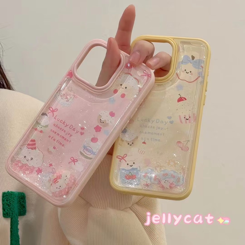 เคส iPhone สไตล์ทรายเหลวสําหรับ iPhone13 13pro 13promax 14 14pro 14promax 14promax 15 15pro 15promax