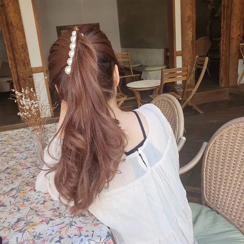 ✨กิ๊บติดผม ประดับมุกเทียม สดใส กิ๊บมุก สไตล์เกาหลี สําหรับผู้หญิง คลิปผมล่าสุด กิ๊บหนีบผม เครื่องประดับผม กิ๊บติดผม กิ๊บ