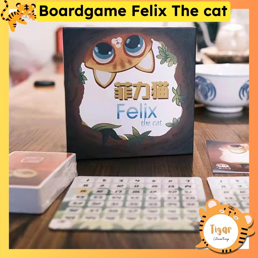 [เวียดนาม] Boardgame Felix The Cat Naughty Cat Tigar