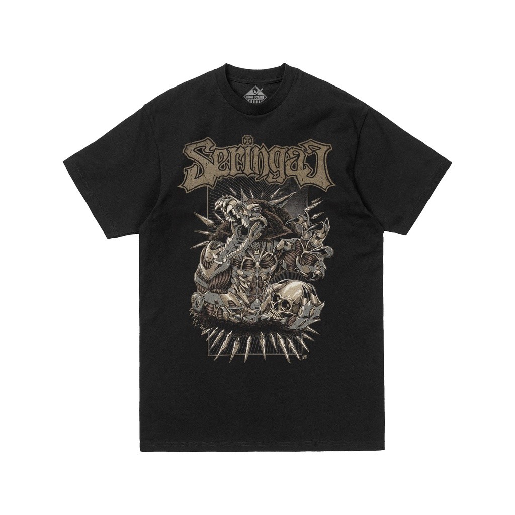 เสื้อยืด Seringai - Macha - แขนสั้น สีดํา