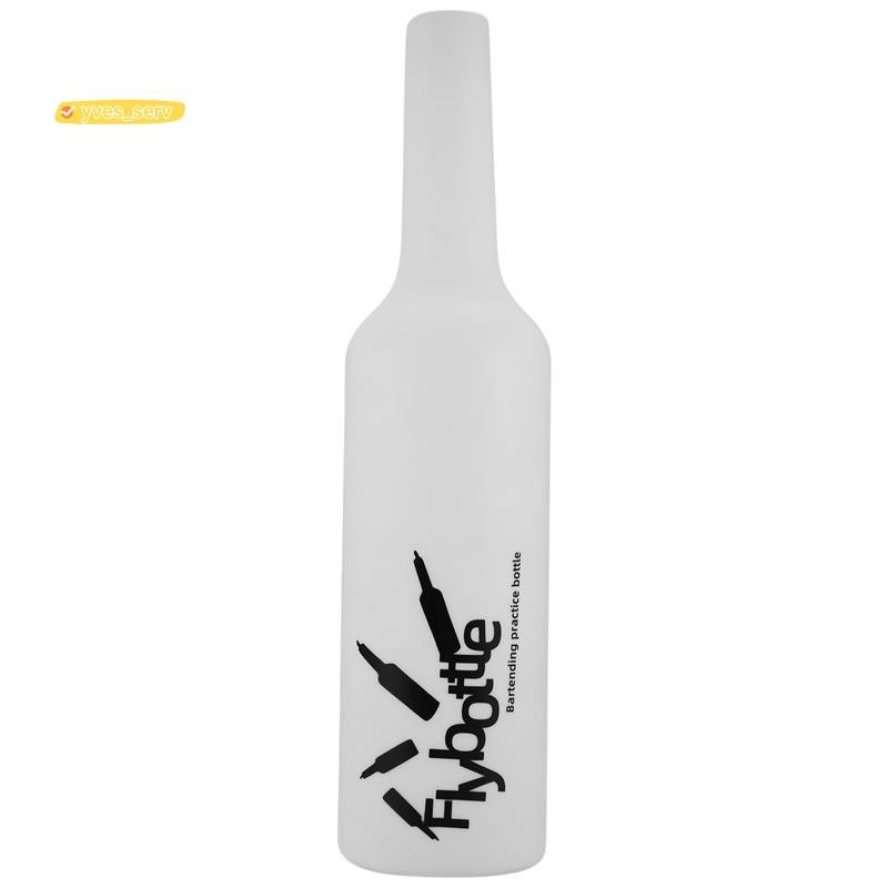yves_serviceWhite Flair Bartender Bartending Practice บาร์ซิลิโคนขวดผับไวน์ค็อกเทล Shaker