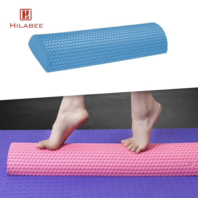 Hilabee Half Round EVA Foam Roller Half Roller Foam Yoga Blocks Balance Heavy Duty Anti Slip Half Round Foam Roller สําหรับยิม ราคา ถูกที่สุด ดีลบีเคเค แกลเลอรีภาพที่ 7